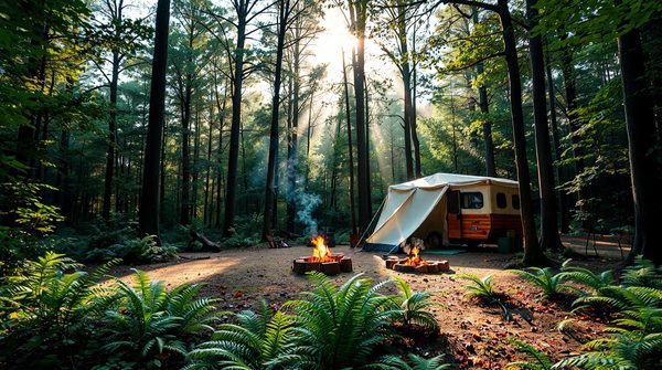Découvrez le charme du camping dans le périgord noir