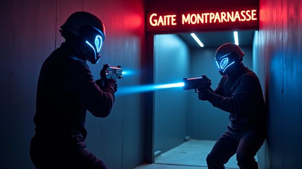 Laser tag à gaité Montparnasse : un duel palpitant à Paris !
